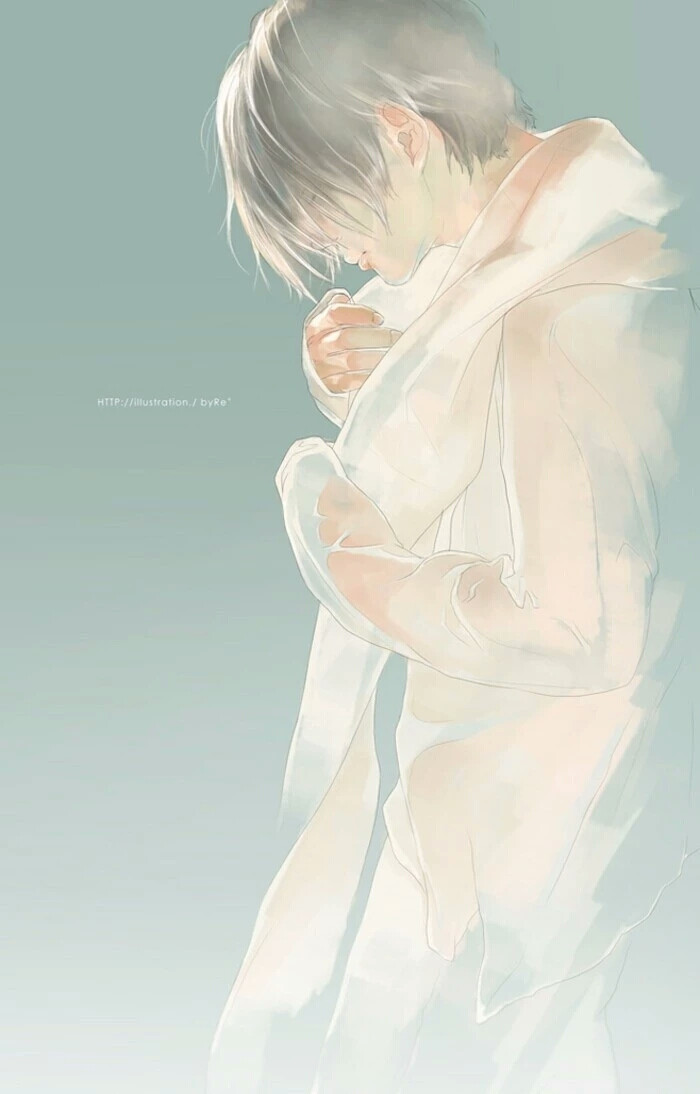 我们的小小插曲 男生插画