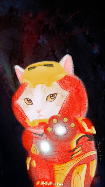 Avenger Cats 当喵星人遇上复仇者联盟 | 画家：@纠结的貓G ​