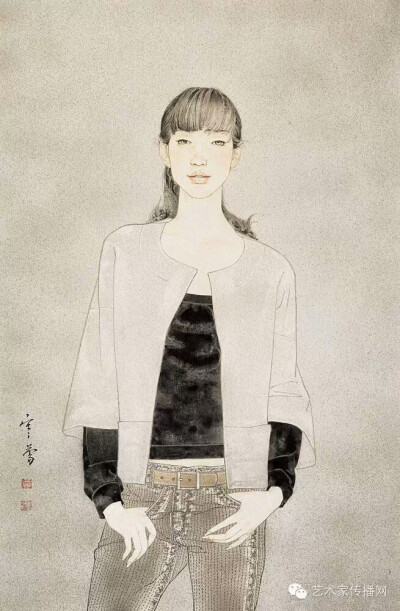 罗寒蕾
1973年生于广西合浦常乐镇，1995年毕业于广州美术学院国画系本科，获学士学位。1998年毕业于该系研究生，获硕士学位。 2005年进修于中国艺术研究院蒋采苹工作室。2008年调往广州画院工作，国家一级美术师，…