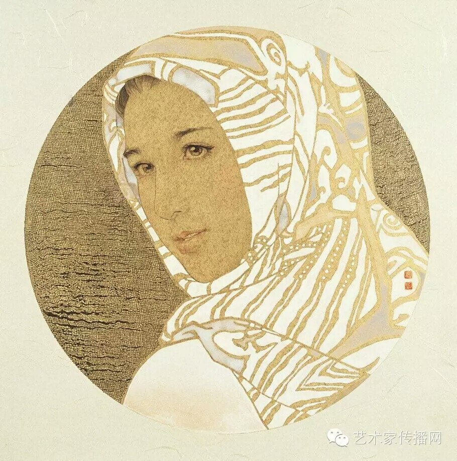 罗寒蕾
1973年生于广西合浦常乐镇，1995年毕业于广州美术学院国画系本科，获学士学位。1998年毕业于该系研究生，获硕士学位。 2005年进修于中国艺术研究院蒋采苹工作室。2008年调往广州画院工作，国家一级美术师，中国美术家协会会员、中国工笔画学会会员、中国重彩画研究会理事。