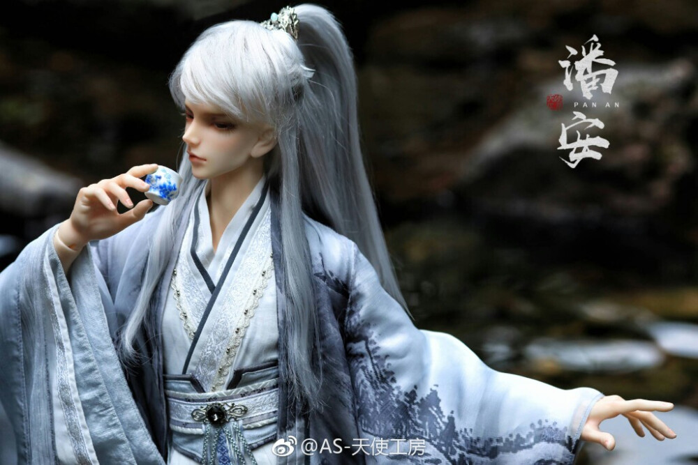 潘安古风美男sd娃娃bjd玩具人偶壁纸萌物