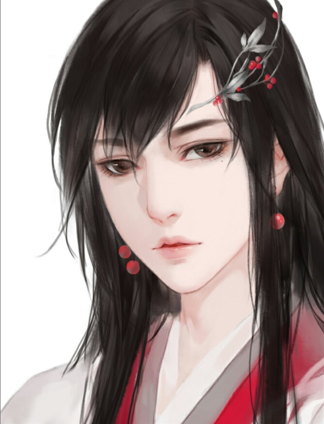 古风美男痕迹画廊绘