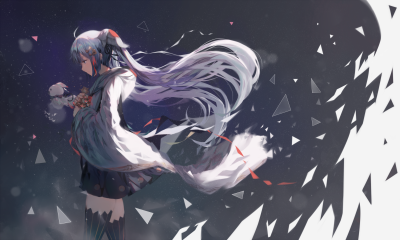 VOCALOID 初音未来 绘师：nsmk（pixiv id=4293133） 本作品pixiv id=68990823