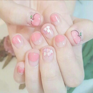 适合小胖手的短指甲美甲推荐 ​​​