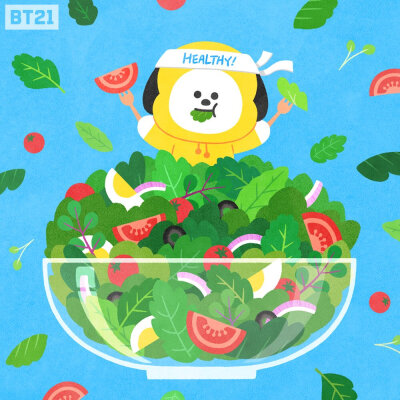 BT21
Van Koya RJ Shooky Mang Chimmy TATA Cooky
