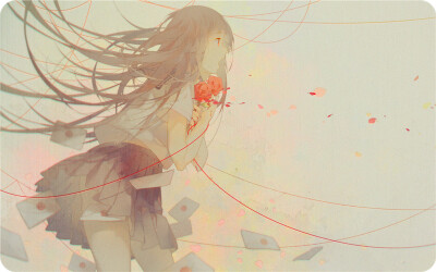 二次元 P站 网络 动漫 插画 少女少年 同人 清新 情怀 暧昧 情侣 告白 甜 虐 少女心