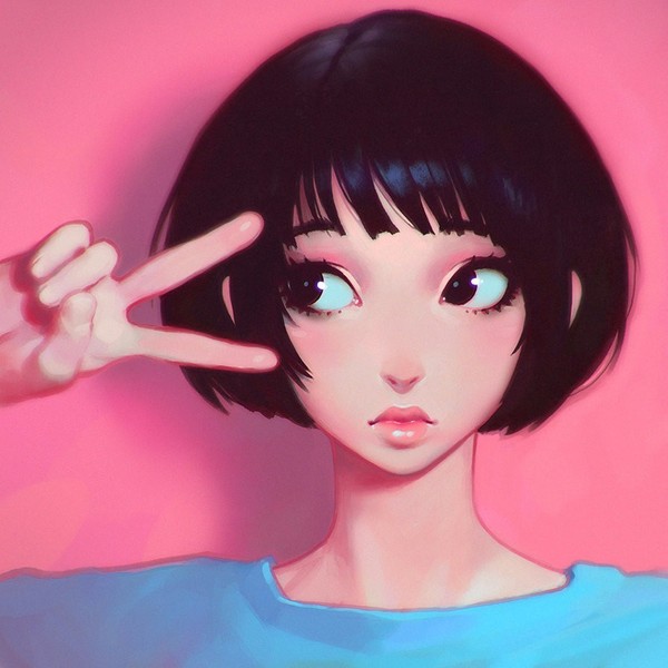 俄罗斯画师llya kuvshinov