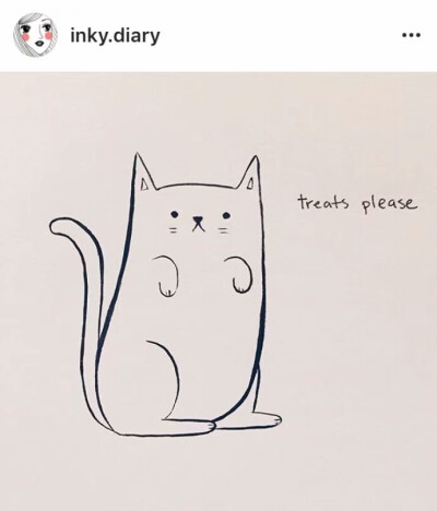 可爱猫猫简笔画