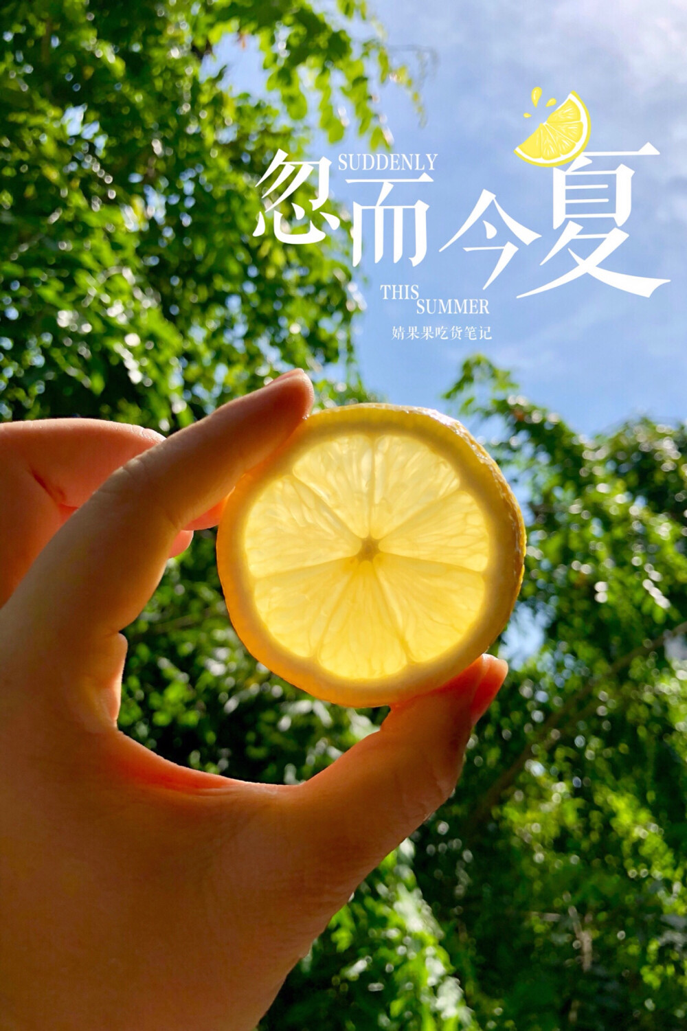 「婧果果吃货笔记.128」柠檬要吃就吃新鲜的，可是吃不完也不要紧。
吃不完的柠檬可以把它切片，然后平放在阳光充足处晒干。