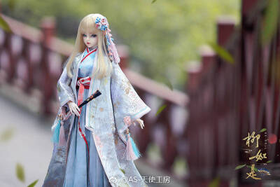 「柳如是」和风美人 SD娃娃 BJD 玩具 人偶 壁纸 萌物 AS