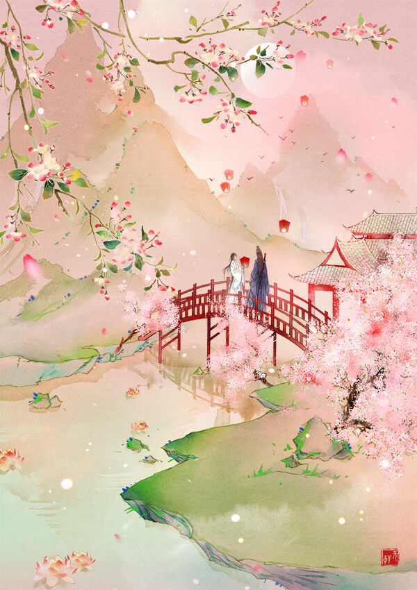 古风人物意境作者无轩