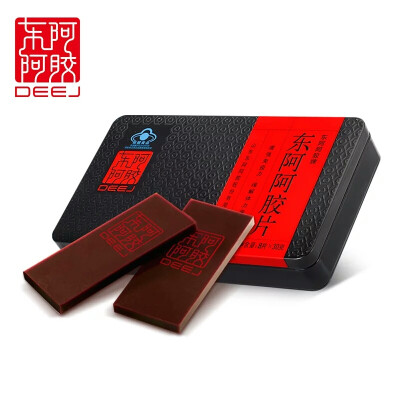 东阿阿胶旗舰店 阿胶块山东东阿阿胶片240g