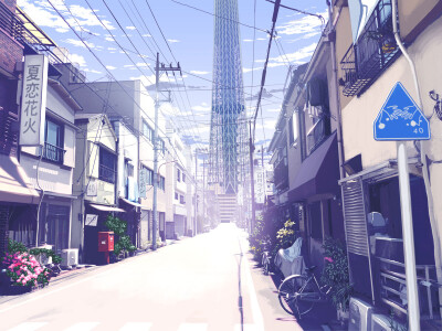 动漫场景