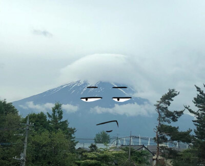 刘海富士山