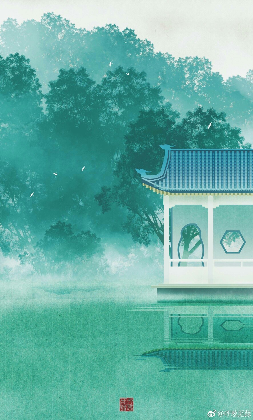 手绘古风素材 - 堆糖,美图壁纸兴趣社区