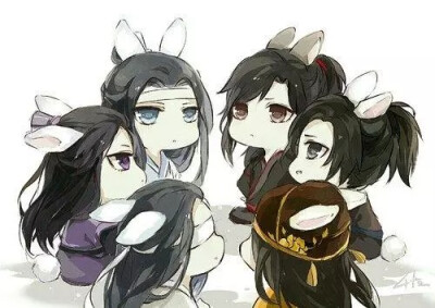 魔道祖师，蓝忘机，魏无羡，晓星尘，薛洋，江澄，金光瑶