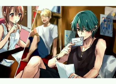 每个人都会有累的时候，会疲倦会难过会有天塌下来的感觉。可是对我来说，只要你回来，这一切都会好。