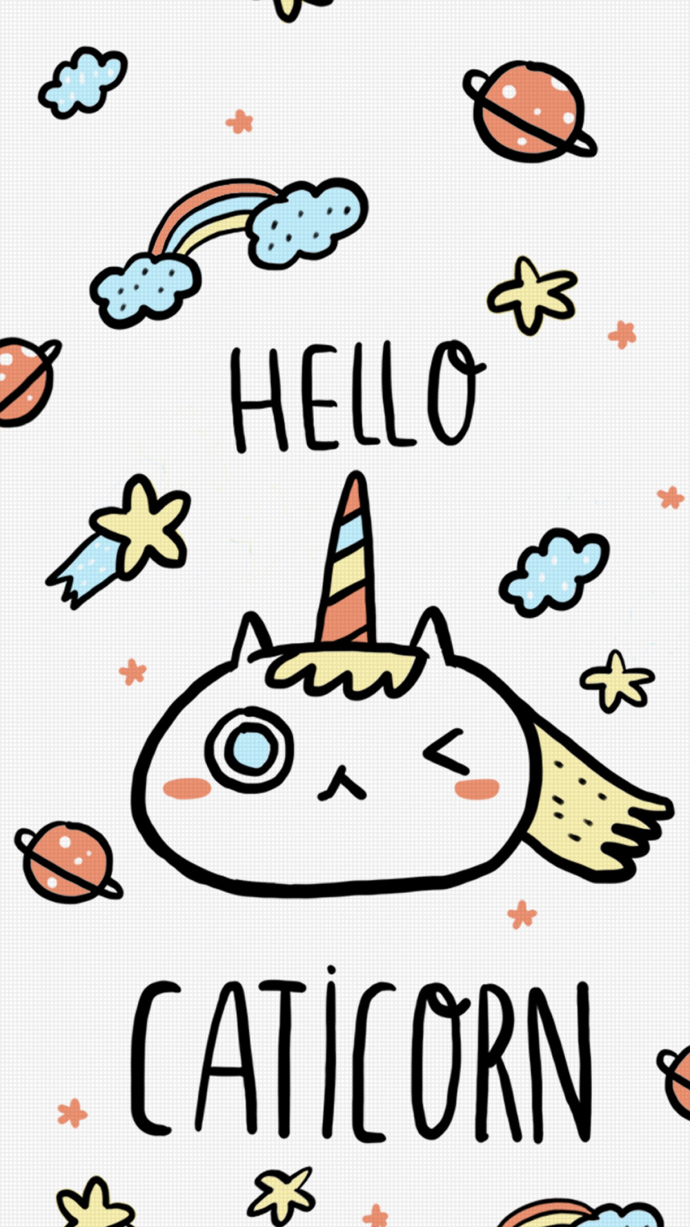 小清新卡通壁纸 侵删