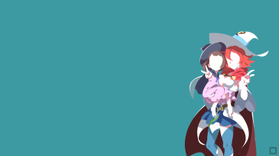 akko y shiny little witch academy minimalist by tekmac