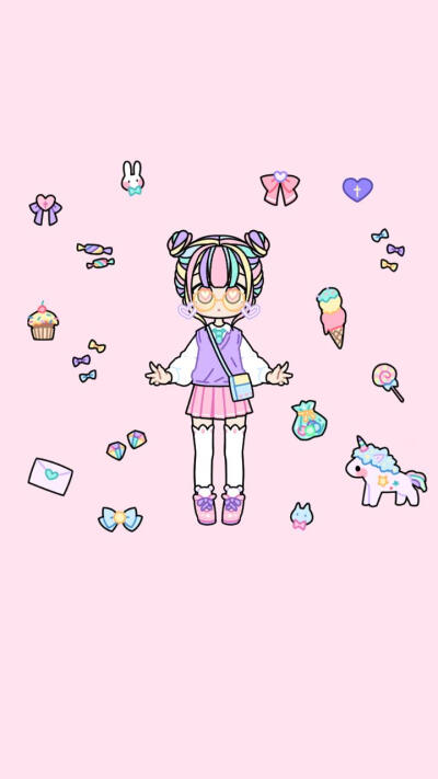 Pastel Girl by九栗仙女