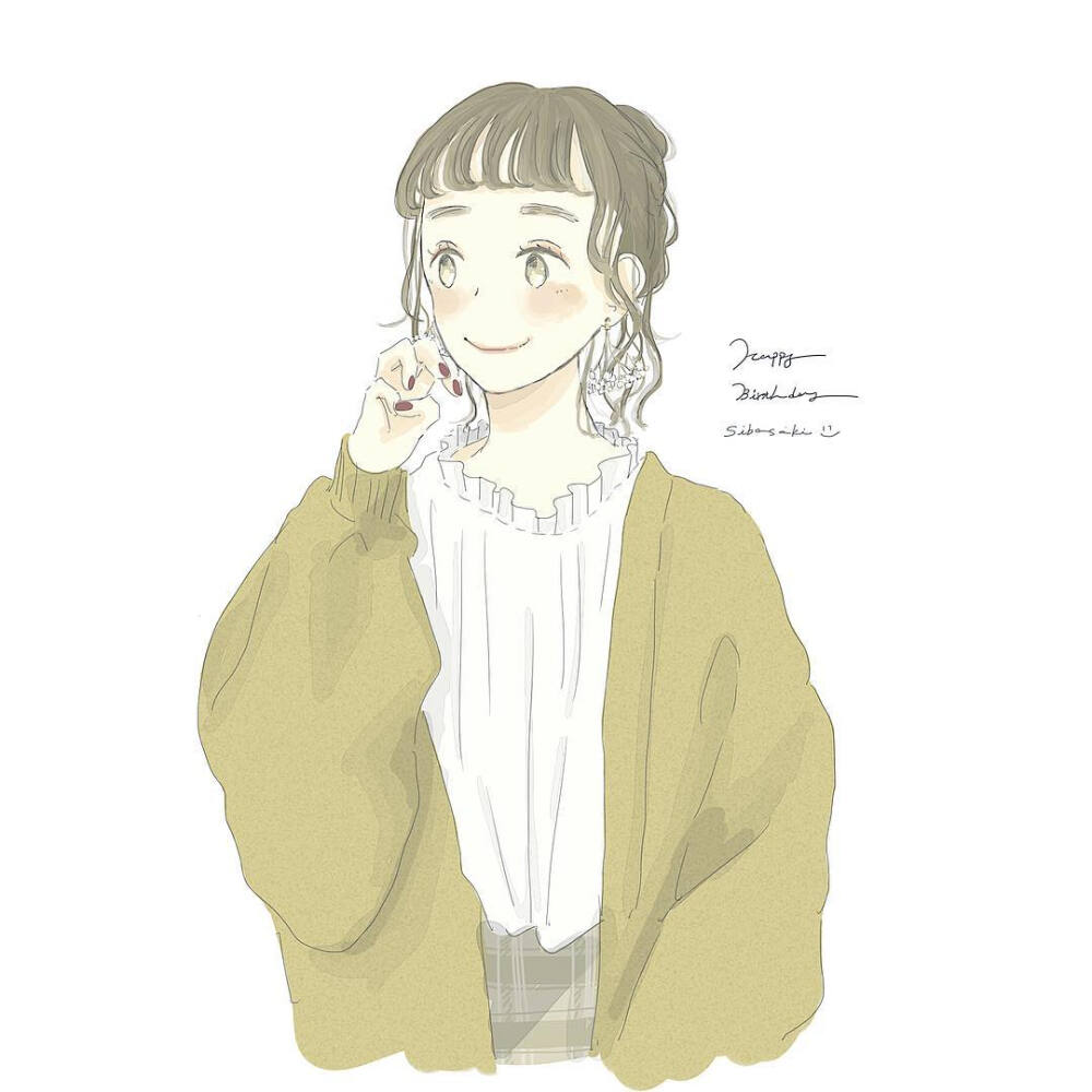 日式插画 服装设计 时尚插画
