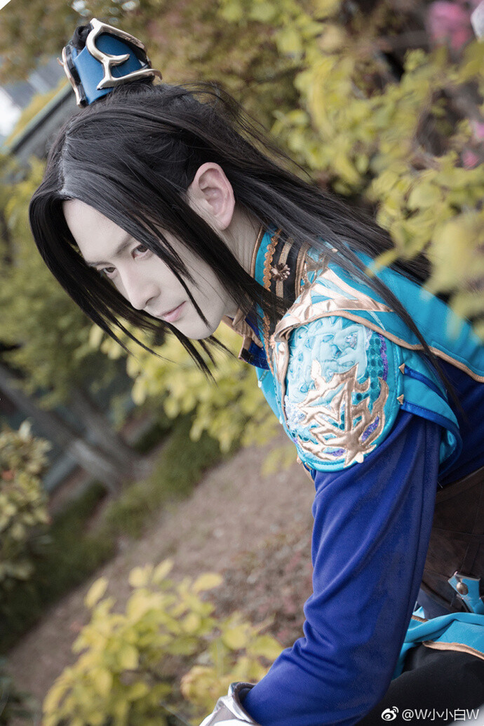 #斗罗大陆# #cosplay#
“千手修罗”唐三 CN：小小白