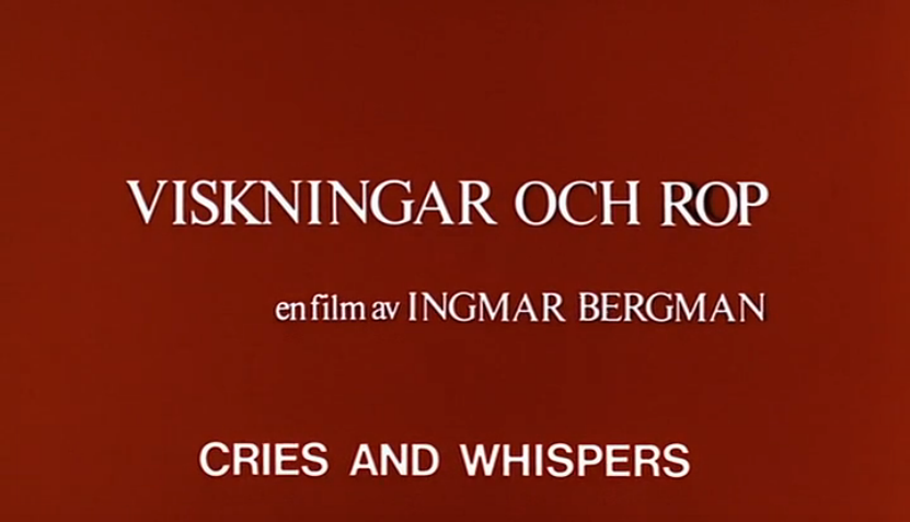 呼喊与细语 Viskningar och rop (1972)