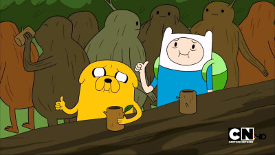 探险活宝/探险时光/Adventure Time /第一季自截图/FINN&JAKE