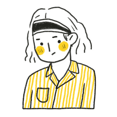 粉丝投稿@空中木_ 今天在画里加了糖~所以风格有点甜，欢迎自取做头像 ​