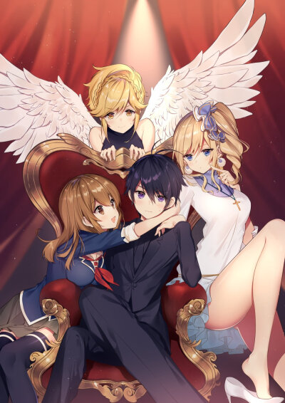 p站画师:necömi
这是日本的一名女性画师。她是日本非常有名的插画师，主要为各种轻小说绘制插画。绘制的女性角色也非常的甜美可爱。
