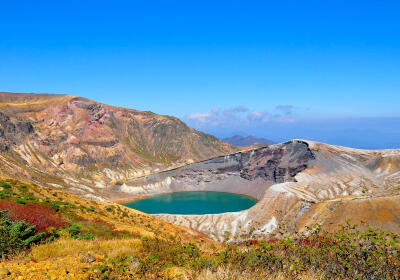 日本 火山湖 御釜（宮城県蔵王町）