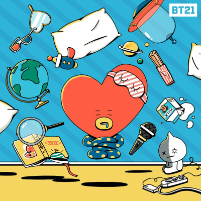 BT21
Van Koya RJ Shooky Mang Chimmy TATA Cooky
