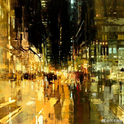 不夜城 艺术家 Jeremy Mann ​