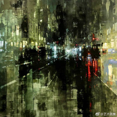 不夜城 艺术家 Jeremy Mann ​