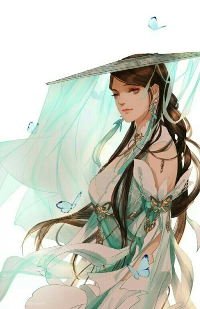 手绘古风女子
画师：鱼闲