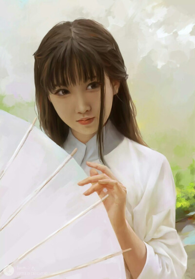 手绘古风女子
画师：Tao桃小夭