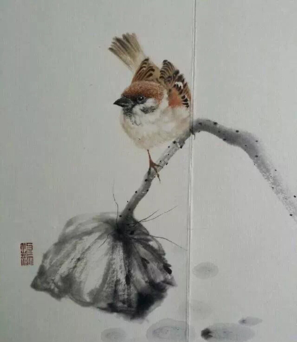 工笔花鸟画