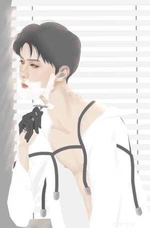 EXO吴世勋手绘漫画饭制