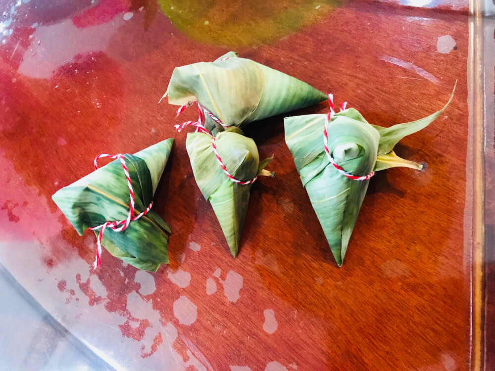 裹粽子