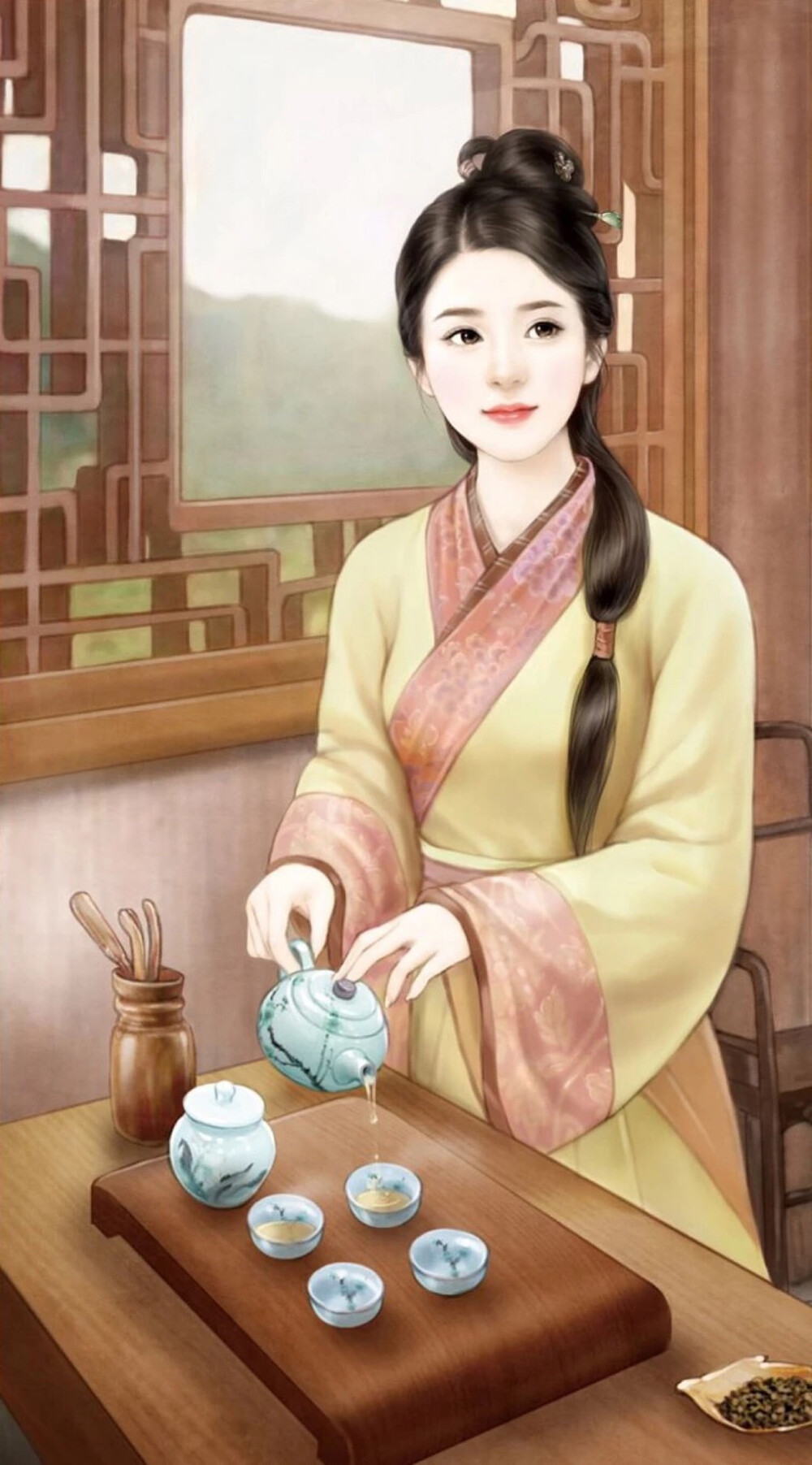 冲茶