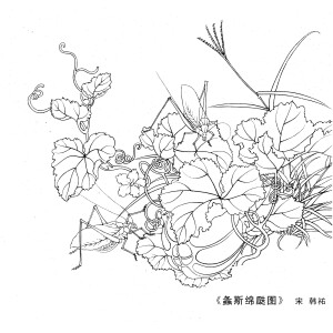 儿童画素材
白描
线描
速写