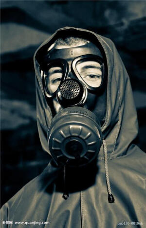 朋克蒸汽面具防毒面具