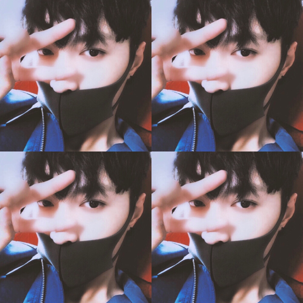 张艺兴 四格图#头像