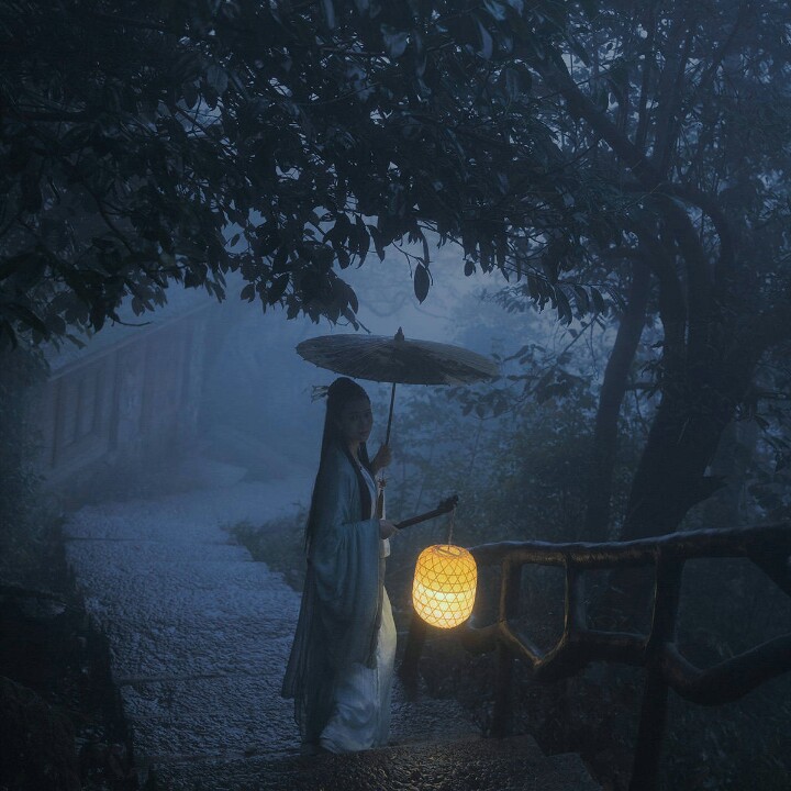 古风真人 壁纸 女生头像 女头 小清新 虐心 唯美 高清 意境 古风 古风