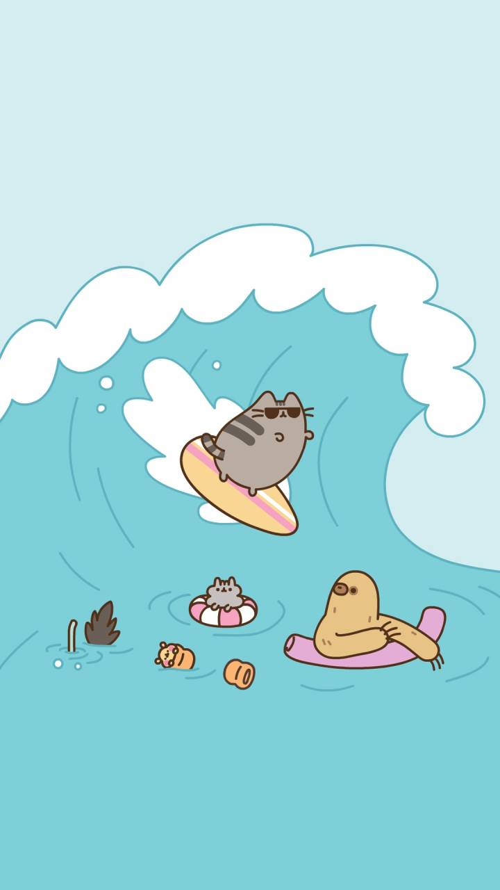 pusheen 676767 - 堆糖,美图壁纸兴趣社区
