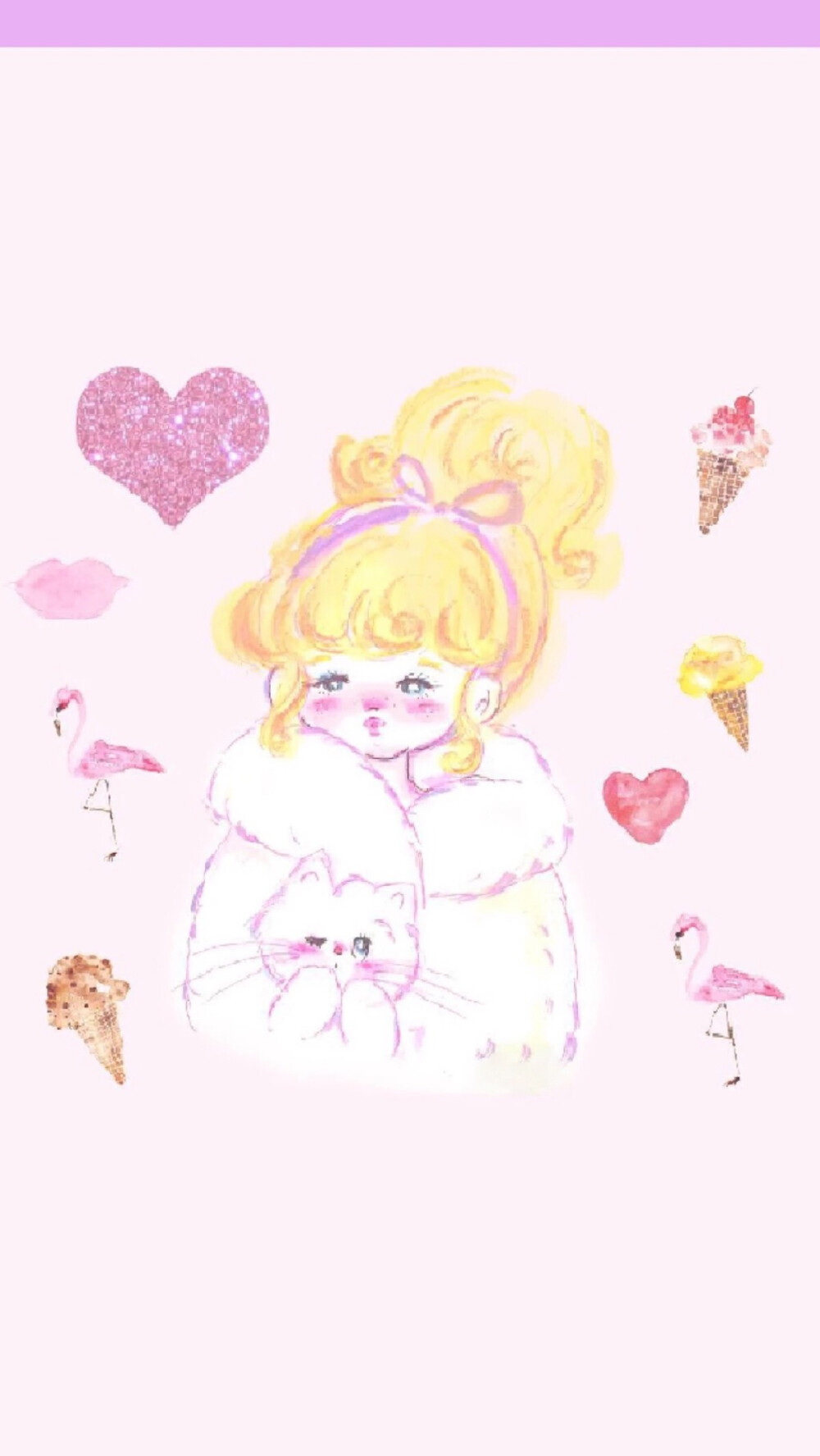 软萌少女心系列手机壁纸❤少女头像
【新浪微博:高清无水印iphone萌壁纸】