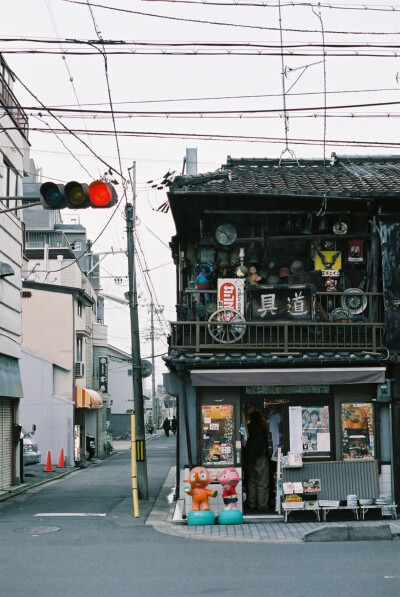 淡彩写生小景