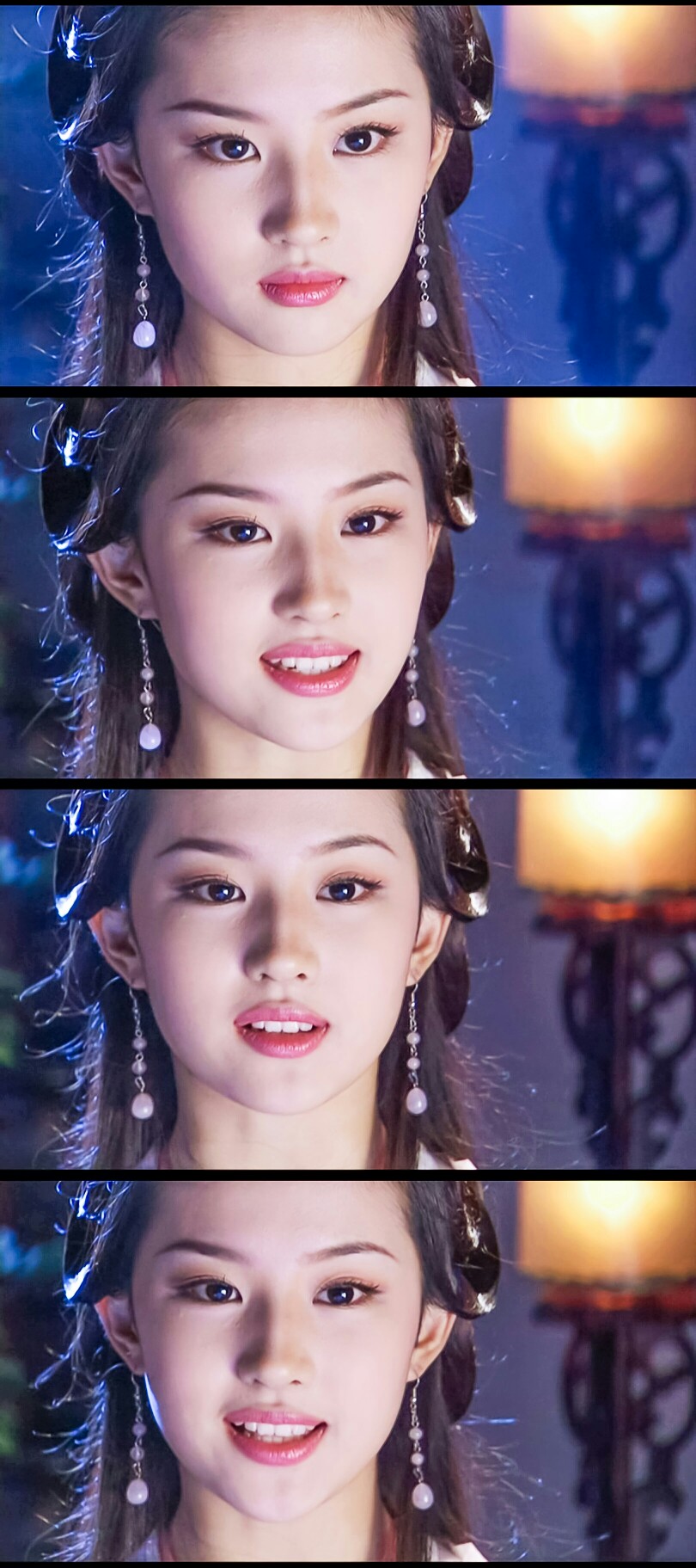 刘亦菲 王语嫣 2003电视剧《天龙八部》
龙儿灵儿的美让人刻骨铭心
很轻易就能记住
王姑娘其实一点也不逊色
也是真‖人间绝色
献给即将消失的礼拜天
图文by段家十一郎_
