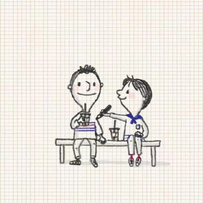 开心点，别担心，微笑就好