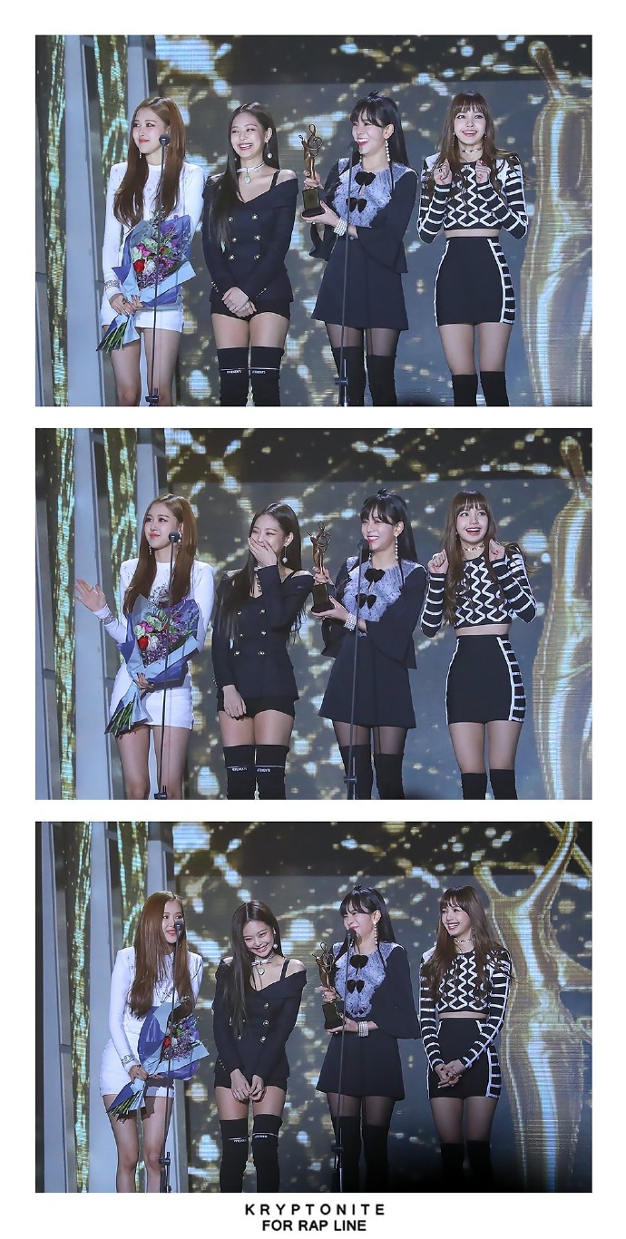 180125第27届首尔歌谣大赏blackpink